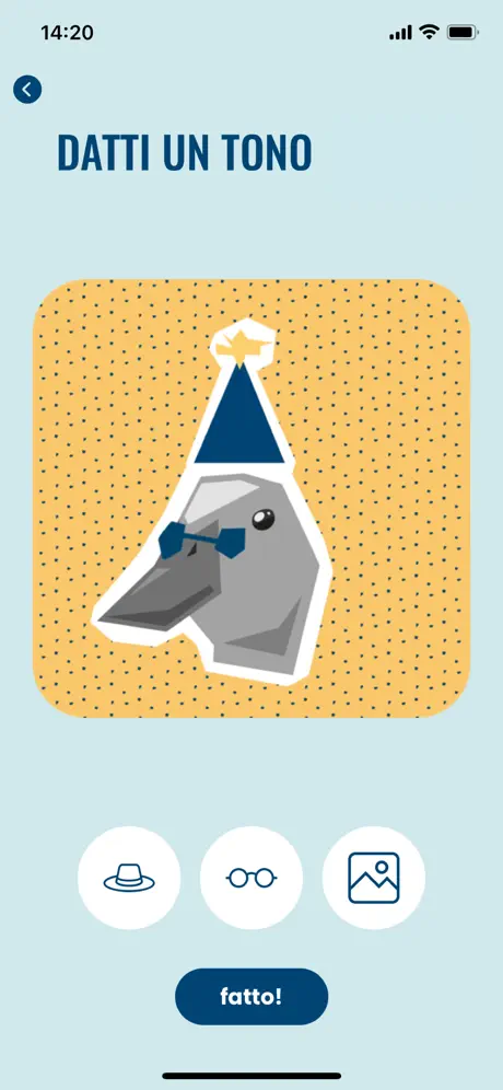 Hulda: your water diary Create your avatar App Screenshot