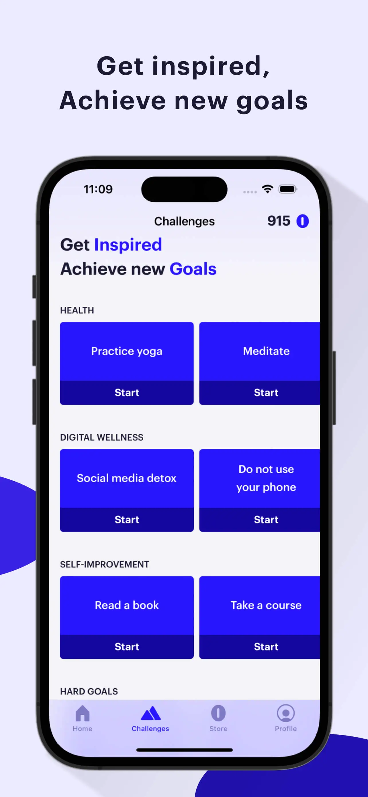 Pursoo Achieve new goals App Screenshot