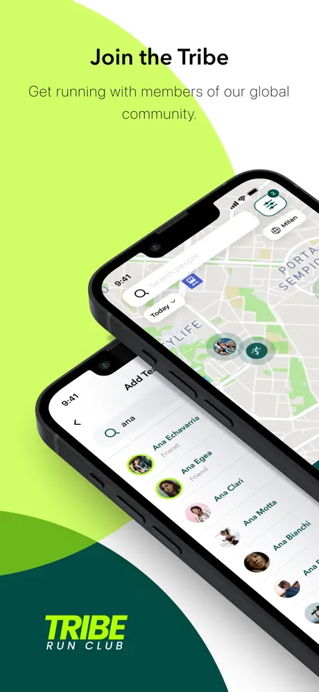 Tribe Run Club Join the tribe App Screenshot